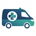 Illustration of a MediTranz wheelchair-accessible van